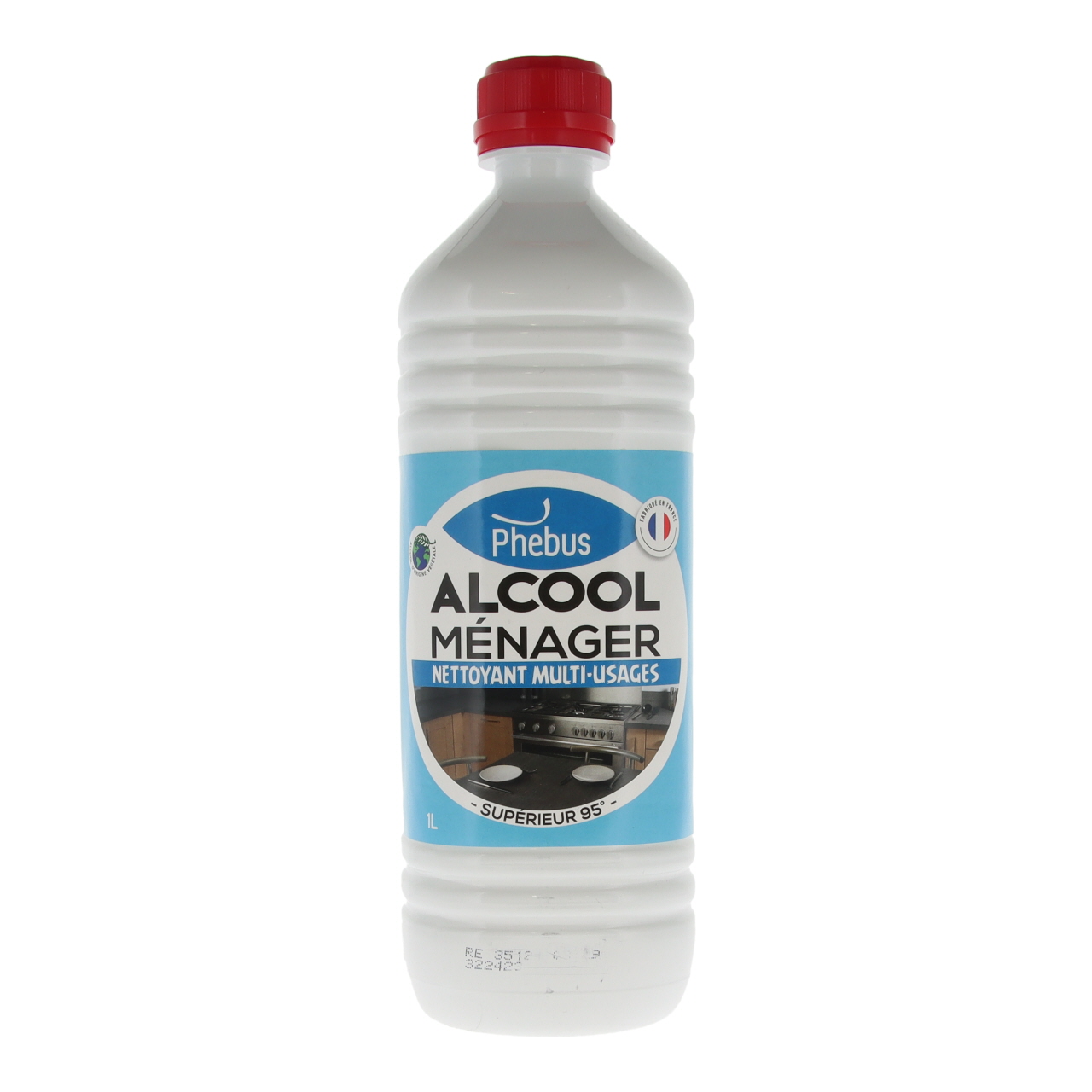 Alcool Ménager 95° Multi-usages 1L