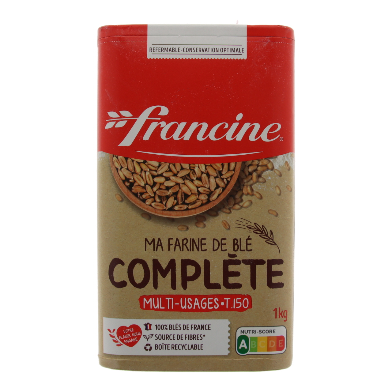 Farine de blé complète T150 Bio - Mon Fournil